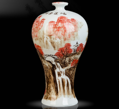 <b>鴻運(yùn)當(dāng)頭花瓶酒壇 陶瓷酒具禮品</b>